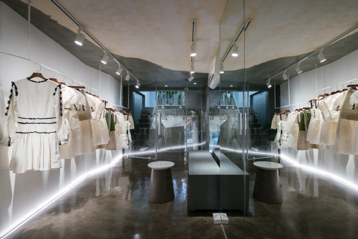 時尚女裝店鋪裝修案例